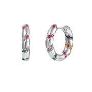 Colourful Zircon Gold Stud Earrings Mix'n'Match