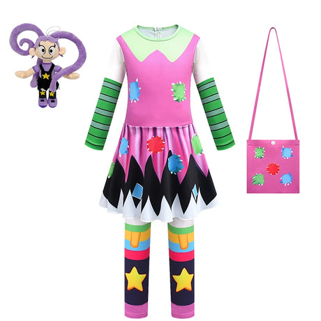 Adventure Game Bobi Time Lily Kids Clothes Halloween Cosplay Book Week Costumes Pretend Play