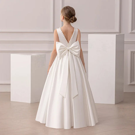 Girls' Evening Dress Children's Birthday Special Occassion Formal Dress Long Gown