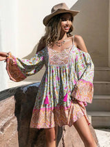 Elitzia's Boho Bae Mini Dress