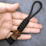 Warriror Helmets Paracord Beads Lanyard Dreadlock Beard Bead
