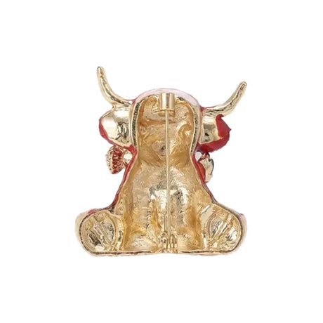 Highland Cow Brooches