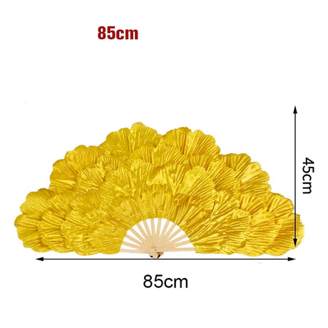 Peony Petal Fan Performance Dance Fan Double Sided
