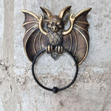 Halloween Bat Door Knocker Wall Decoration Resin Door Decor