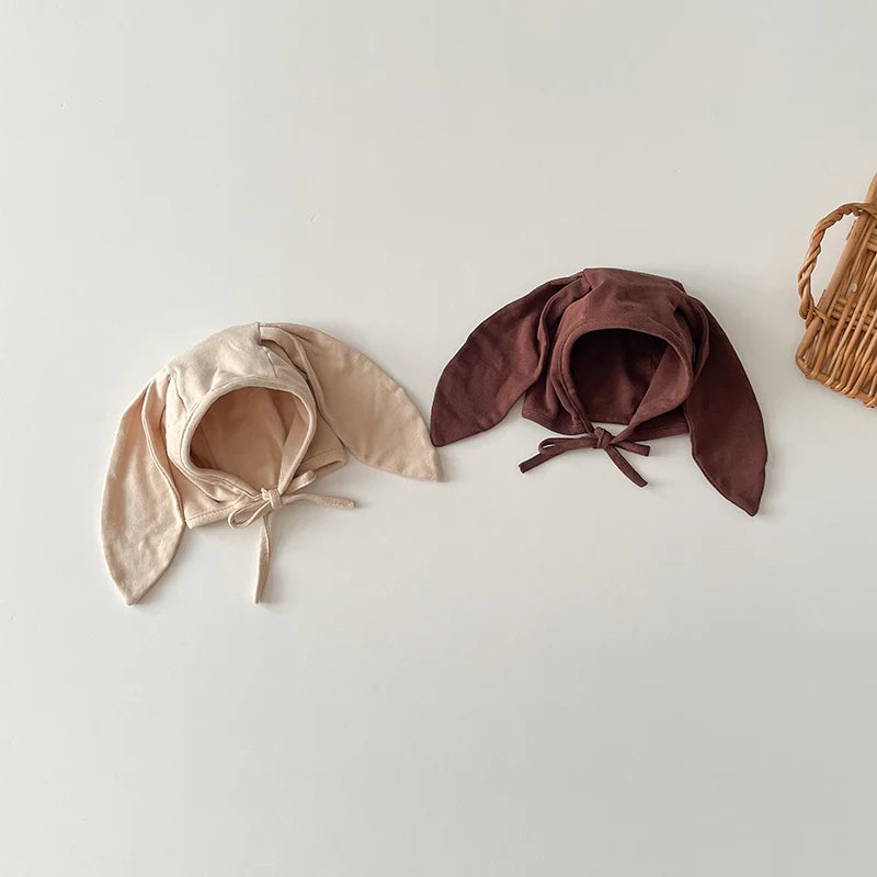 Cotton Baby Bunny Bonnets Long Ears Infant Hat