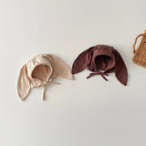 Cotton Baby Bunny Bonnets Long Ears Infant Hat