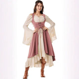 Renaissance Two Layer Peasant Dress Costume