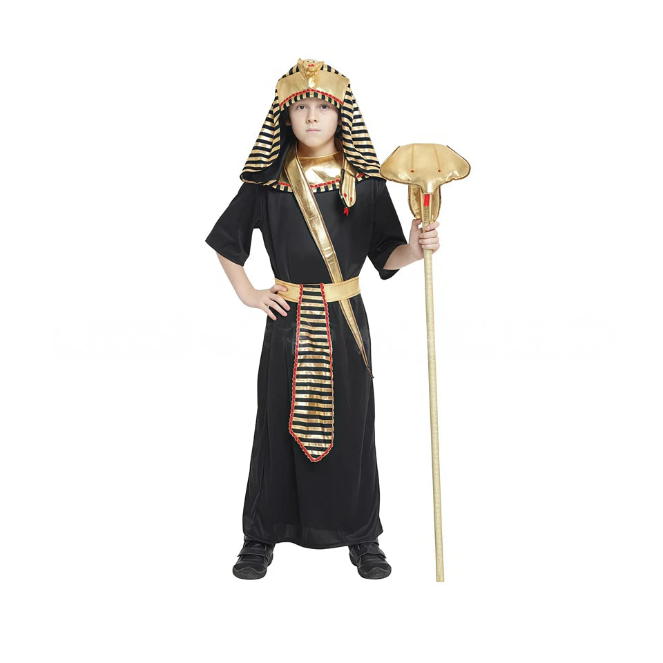Boys Halloween Cosplay Arabian Indian Prince of Rome Egypt Kids Primitive Pirate Costumes