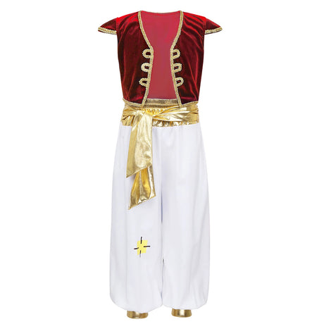 Aladdin Costume Kids Boys Arabian Prince Costume