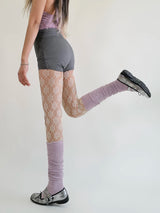 Sweet Sakura Lace Fish Net Stockings Pantyhose