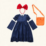 Japanese Anime Kiki's Delivery Service Costume Halloween Fairy Tale Cosplay Book Week Party Fancy Dress