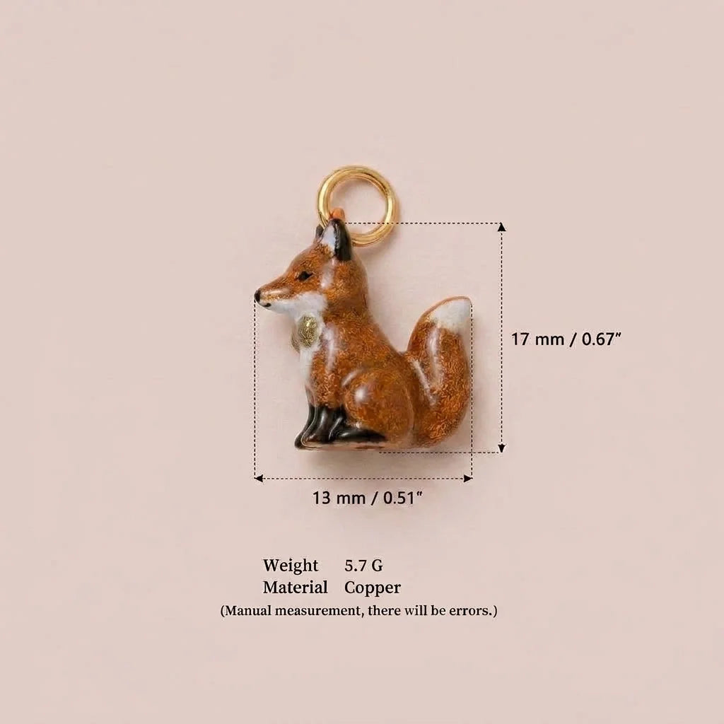Miniature Animal Friends Pendant Charms DIY Jewellery Making