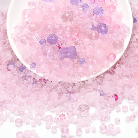 45g Mixed Glass Beads for Jewellery Making DIY Bracelet Necklace