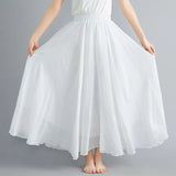 Linen Cotton Maxi Skirts New Colours