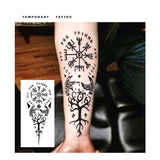 Ancient Symbols Temporary Tattoo