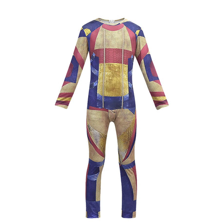 Superhero Carlos Cosplay Descendants Jumpsuit for Kids & Adults Halloween Stage Children's Book Week Costumes Boys