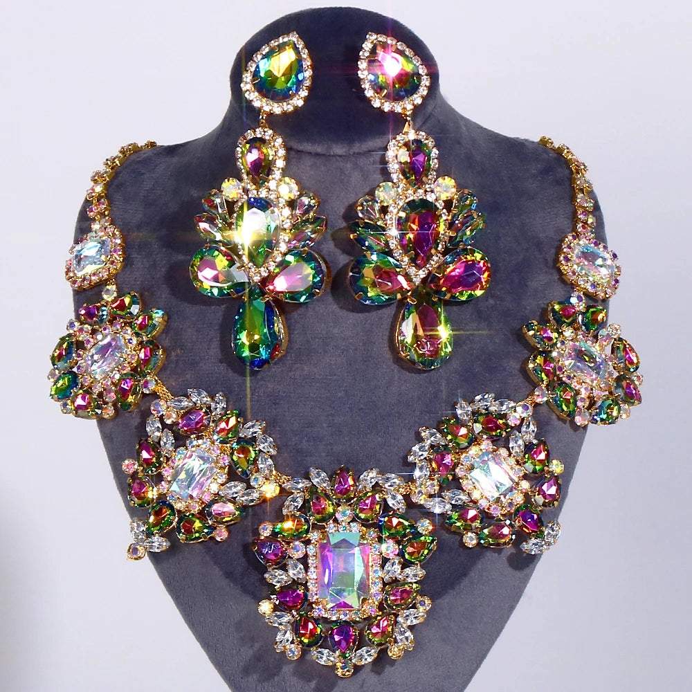 Woodland Gala Necklace Earrings Set