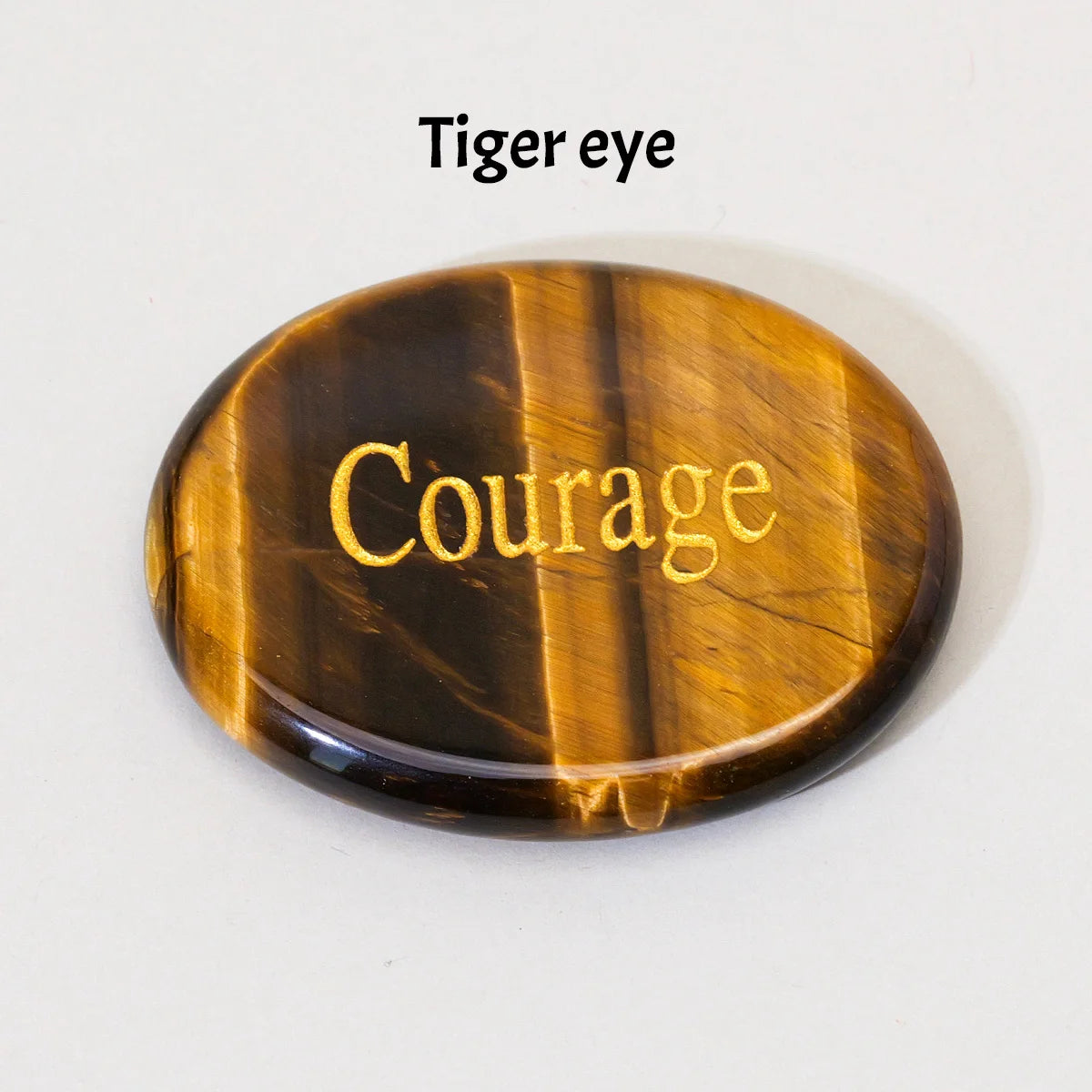 Natural Crystal Thumb Worry Stone for Meditation Anxiety Charkas