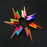 Glitter Lightning Flash Acrylic Stud Earrings
