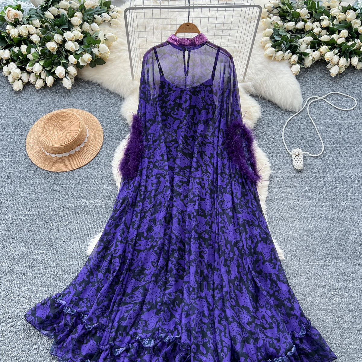 Endora's Bewitching Dress Two Piece Set