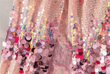 Shiny Rainbow Sequin Cloak Halloween Children's Dress Up Cape