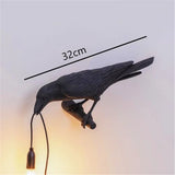 Nevermore Raven Wall Light Fixtures and Lamps