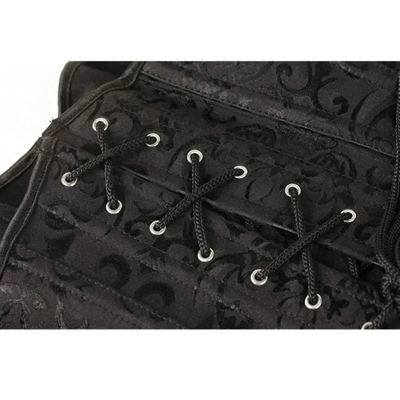 Extra Long Jacquard Corset