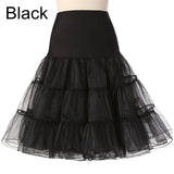 Colourfun Pettiskirts Cosplay Rockabilly Crinoline Underskirt