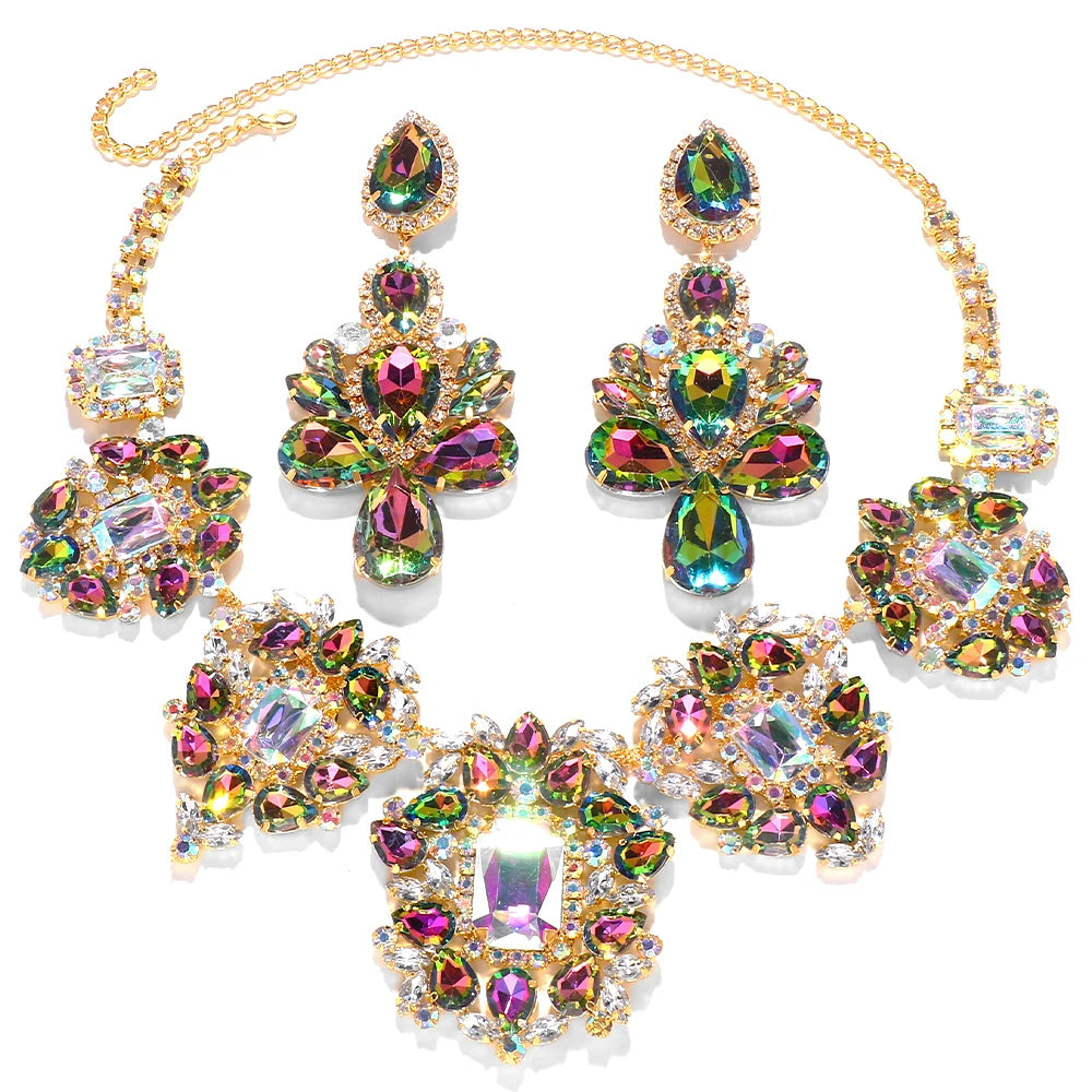 Woodland Gala Necklace Earrings Set