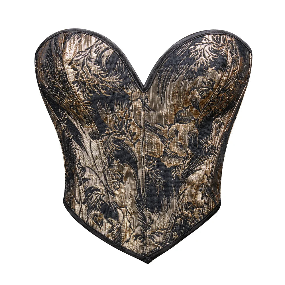 Golden Swan Overbust Corsets Bustiers
