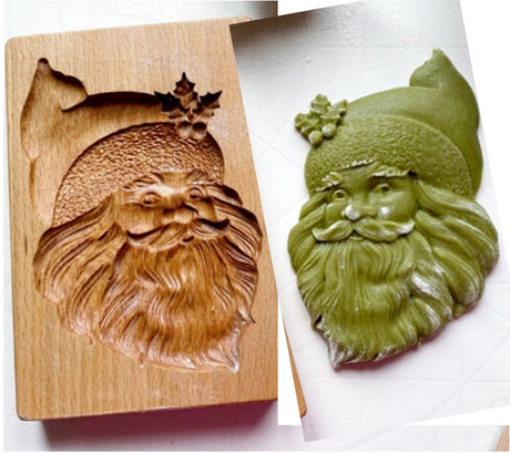 Wooden Shortbread Mould Cookie or Clay Embossing Moulds