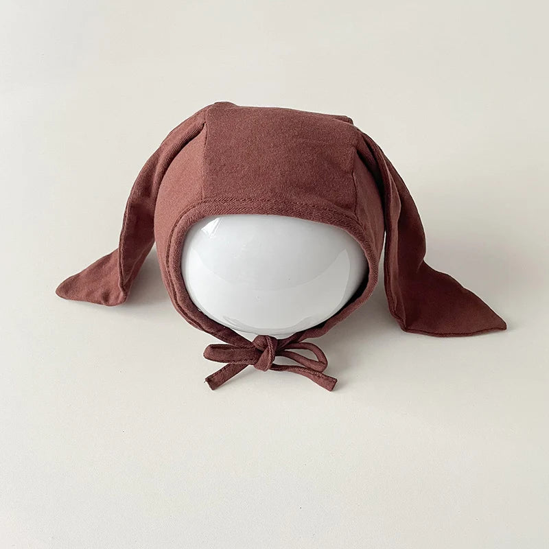 Cotton Baby Bunny Bonnets Long Ears Infant Hat