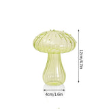 Mushroom Glass Vase Plant Hydroponic Terrarium Vase