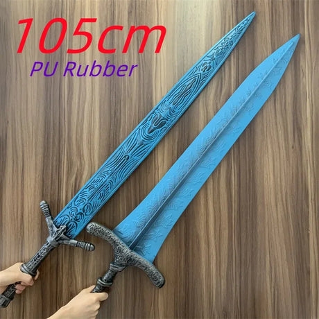 Holy Moonlight Rubber Prop Swords Cosplay Larp Costume
