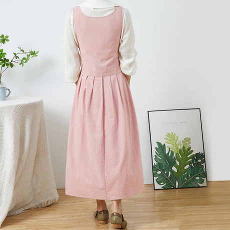 Martha's Washed Cotton Aprons Florist Gardening Coffee Shops Kitchen Pinafore Aprons