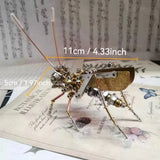 DIY Brass Model Kit Insect Dragonfly Bee Ant Steampunk Metal 3D Puzzle