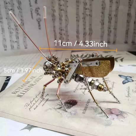 DIY Brass Model Kit Insect Dragonfly Bee Ant Steampunk Metal 3D Puzzle