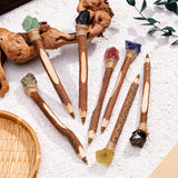1PC Natural Crystal Rough Stone Magic Pencil