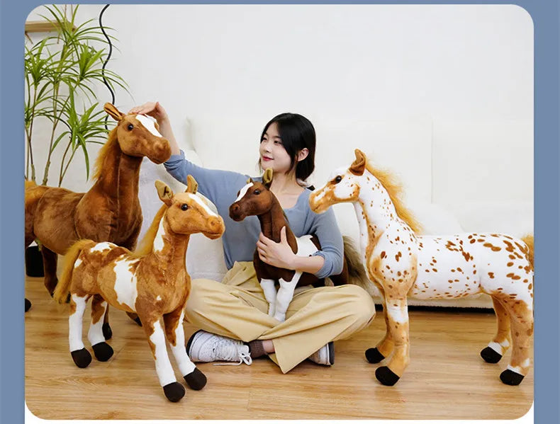 Horse Plush Toy Doll Children's Kawaii Toy Gift