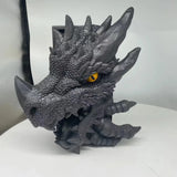 Dragon Book Shelf Decor Resin Book Holder For Fantasy Book Lovers