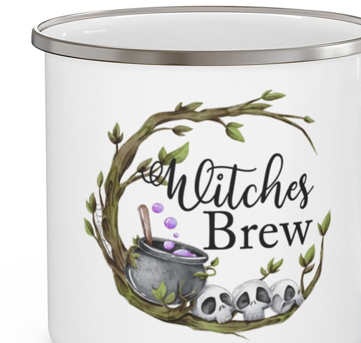 Witches Brew Enamel Mug