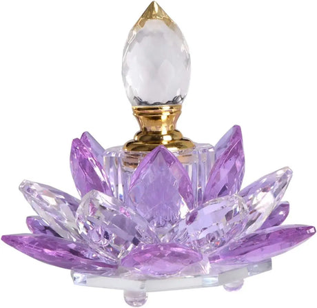Purple Bloom Refillable Perfume Bottle