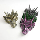 Full Face Dragon Mask Cosplay Halloween LARP Costume Masks