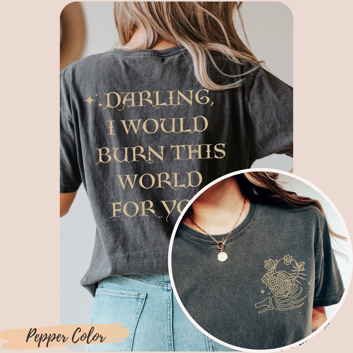 Persephone and Hades Tee Greek Mythology Booktok T-shirt