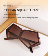 Oversized Futuristic Goggle Sunglasses