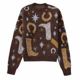 Boot Scooting Babe Knit Sweater Jumper