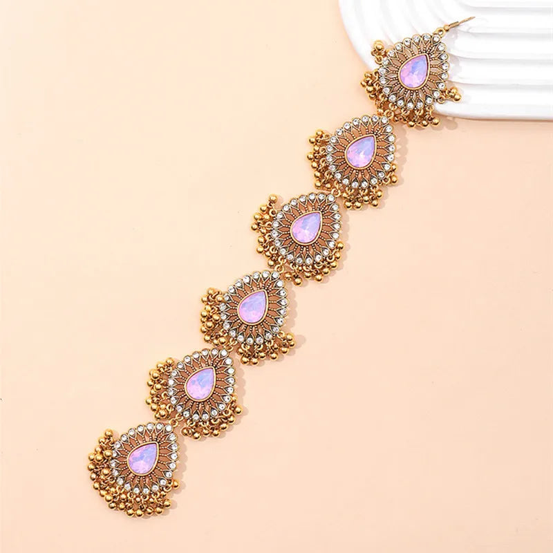 Tear Drops Metal Tassel Hair Chain