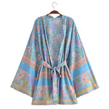 Boho Cover Ups Short Kimono