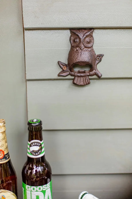 Woodland Owl Cast Iron Bottle Opener