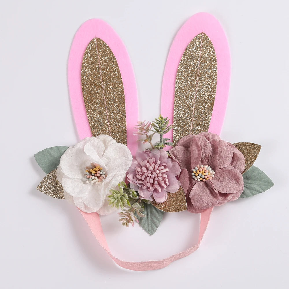 Easter Baby Bunny Headbands Rabbit Ear Newborn Photography Props